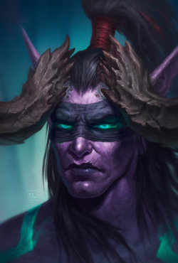 illidan-stormrage:  IllidanGetting real tired of your shit, Gul’dan.