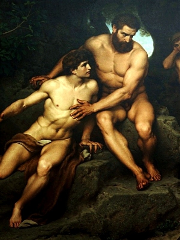 stonemen:Hermann Julius Schlösser. Prometheus and Epimetheus