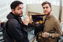 gorgeous-little-killjoys:  Jeremy McKinnon and Neil Westfall