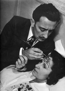 cruello:  Salvador Dalí and Gala 