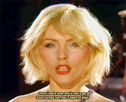 80s-90s-music-gifs:  Heart of Glass – Blondie (1979) 