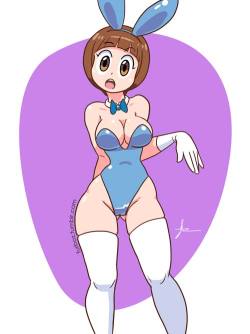 atomictiki:  furboz:  Mako… Bunny suit!! There’s no loss