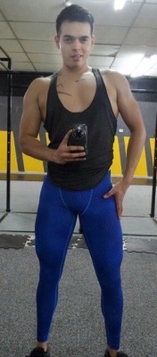 Male in LYCRA