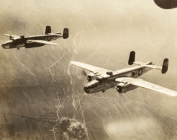 greatestgeneration:  UPPER: B-25 Bombers, Image gift of Charles