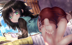 everlasting-doki:  Kuroki Tomoko  w(°ｏ°)w~Watashi ga Motenai