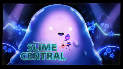 Slime Central (Elements Pt. 5) - title carddesigned and painted