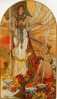 artist-mucha:  Salammbô, 1896, Alphonse MuchaMedium: lithography