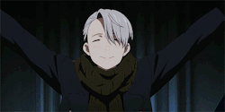 notactvictor: Every time Victor opens his arms for Yuri - a.k.a