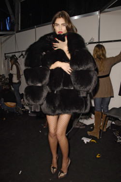 midnight-charm:    Bianca Balti at Dsquared Fall / Winter 2008