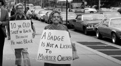 rudegyalchina:thesociologicalcinema:    “A badge is not a license