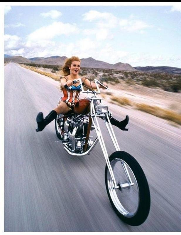 Ann Margaret on steel horseAnn Margaret on steel horseIf Ann-Margret