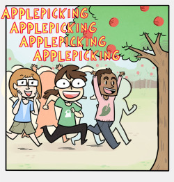 thepigeongazette:if I have to be dragged to apple picking every