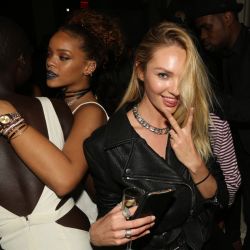 Candice Swanepoel - Rihanna’s Party. ♥  I fucking love