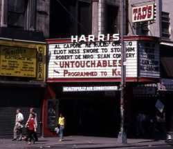 timessquareblue:  Harris Theater, 226 West 42nd Street, ca. 1987