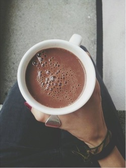 It’s a hot chocolate kind of mornin
