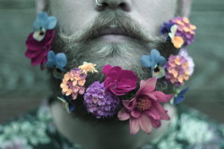 imperfecthope:  as long as this stick-flowers-in-your-beard trend