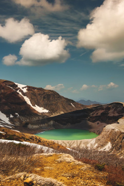 wnderlst:Mt. Zao Crater Lake, Japan | Crawford Heisz