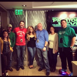 Had a great morning with my @prestonandsteveshow family. It’s