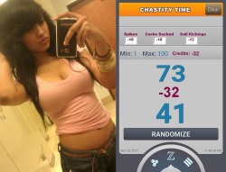 asianchastity:  Sorry your random chastity time exceeded your