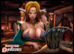 crisisbeat: Strip poker Heartstone I love elves i love games!