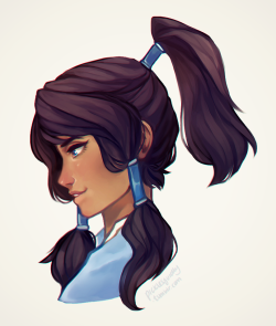 picklesquidly:  I painted Korra!! Shes so pretty I needed to