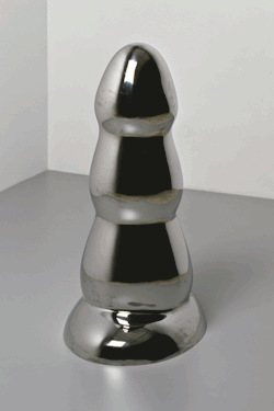 Paul McCarthy, Stainless Steel Butt Plug, 2007. Polished stainless