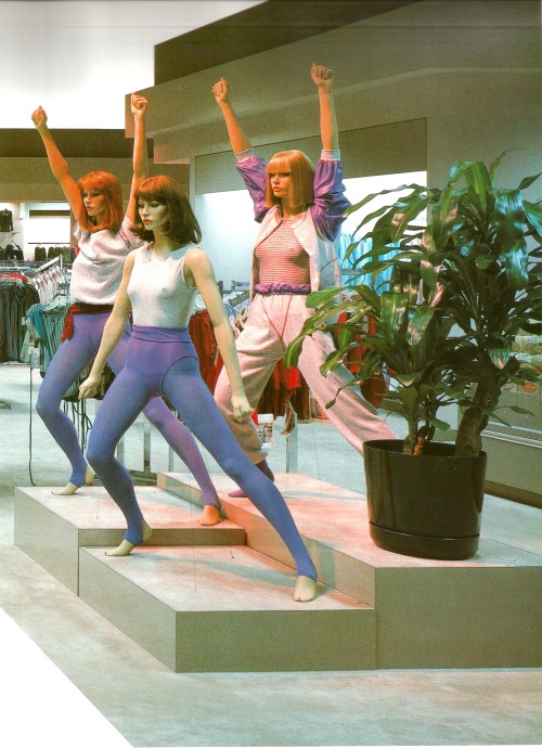 radicallyretro:    We put on our best gym wear to go the mall