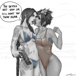 Taliyah and Jinx Pool Party!Uncensored and more versions on my