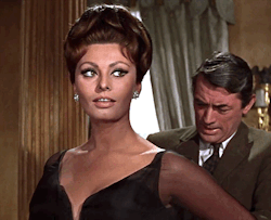 20th-century-man: Sophia Loren, Gregory Peck / Stanley Donen’s