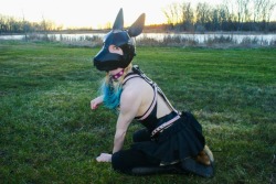 submissivepanties23:My master took me out for a walk and a photoshoot