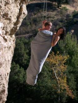 house-under-a-rock:  photo from the Sierra Designs Sleeping Bag Photo Contest  .