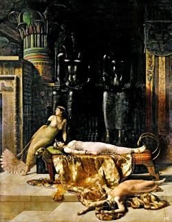 hadrian6:  The Death of Cleopatra.  1890.John Collier. British