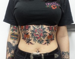 p-oison-lips:  Got my ribs tattooed today. Rich Hardy is actually