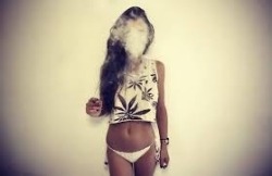 Random chick blazing…