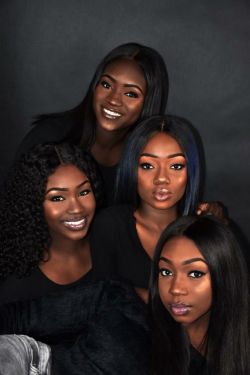 blackmenloveblackwomen:  such a beautiful set of women