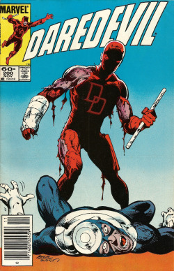 Daredevil No. 200 (Marvel Comics, 1983). Cover art by John Byrne