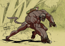 weremole:  Werewolf, werewolfing.