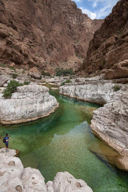 visitheworld:    Wadi Shab Gorge / Oman (by eneko123).