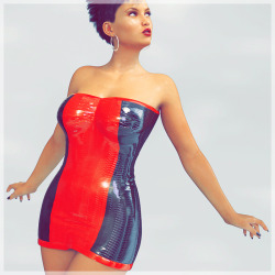 The Vulcana Dress by SynfulMindz has arrived! A hot dress for