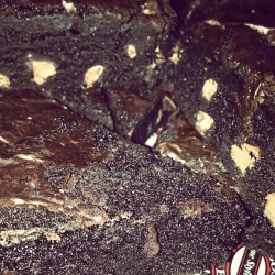 Not even playing, these brownies are going down right now!!!