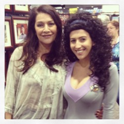 Marina Sirtis complimented me on my hot bod! #soawesome #totallyfreakingout