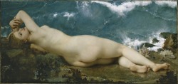 silenceforthesoul:  Paul Baudry - La perle et la vague, 1862