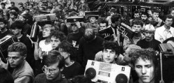 anarchybehindtheironcurtain:  Polish youth bringing their boomboxes