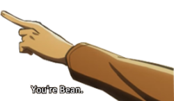 radcoolspooky:  yungtsundere:  now you’re bean   OH HOW THE