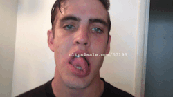My friend Rhett showing his mouth and long tongue. CLICK HERE
