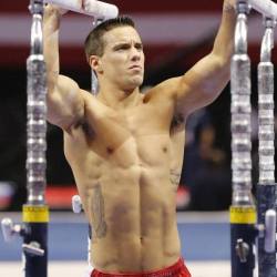 straightdudesexting:  straightdudesexting:  US Olympian Gymnast