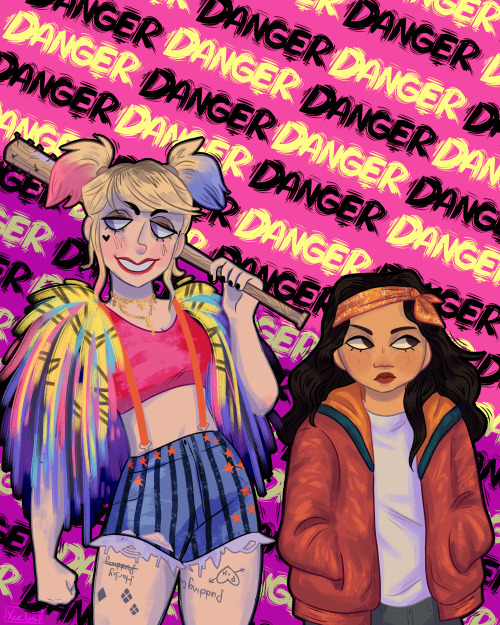 xiaxxx: rewatched birds of prey yesterday 😗 version 2 under