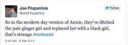 micdotcom:  The worst racist reactions to ‘Annie’ being black