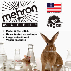thatvegancosplayer:  veganmakeup:    Mehron Makeup, made in the