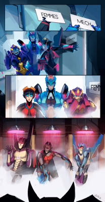 rungs-eyebrows:  aerylon: Oops, Wrong Bathroom ! by Valong  Idk